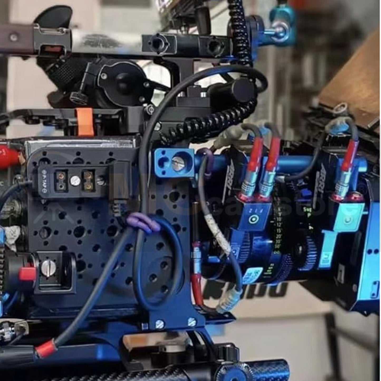 19mm Extension Rod Tube, 4 Sections Bracket Pole for Sony ARRI RED Camera Wireless Follow Focus Lens Motor Shoulder Rail Mounting with 3/8" Thread