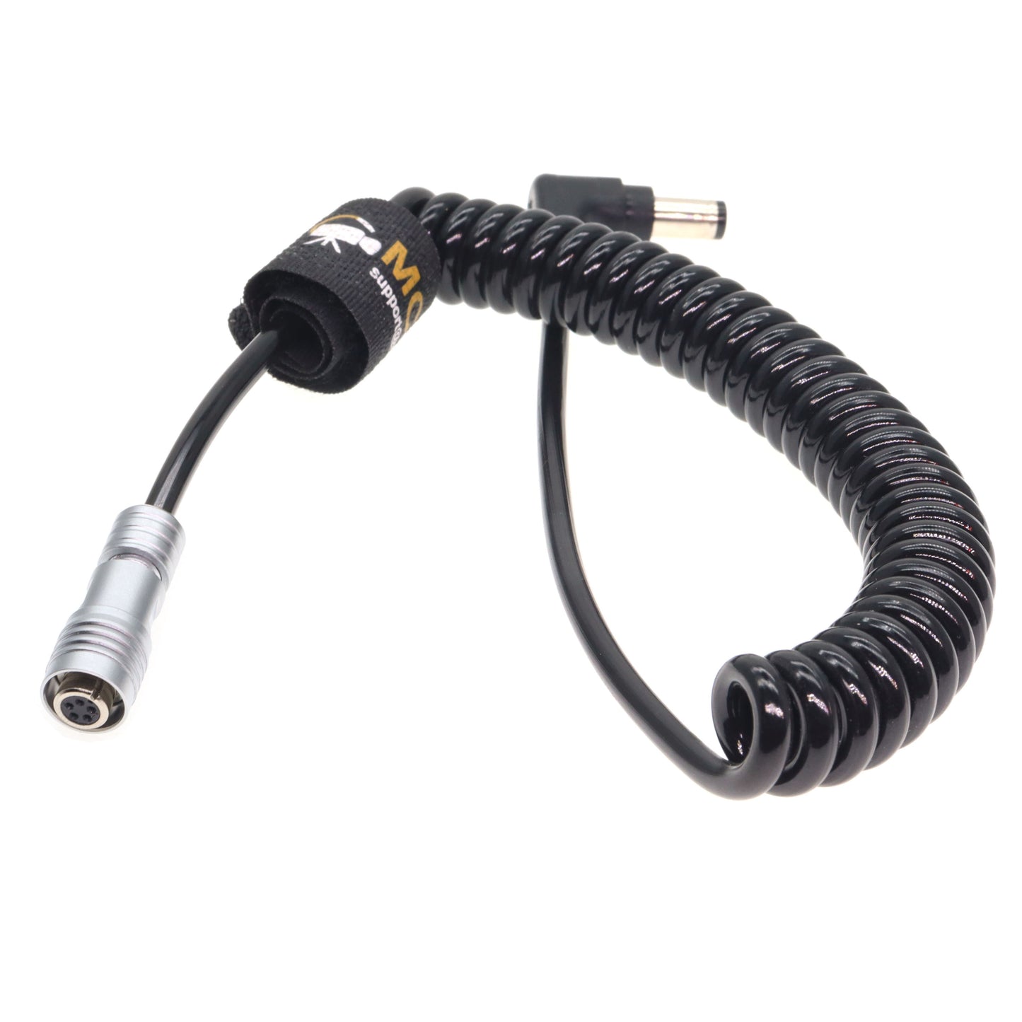 5 Pin Female to DC Power Coiled Cable for Portkeys LH5H/LH5P Monitor