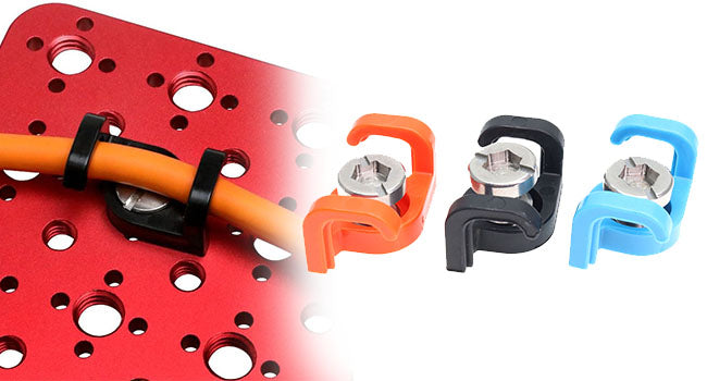 3/8" Screw Cable Clamp for ARRI RED Sony Camera Z-Cam Cage SDI Video Power Cable Fixation, Camera Cable Holder 3pcs Pack