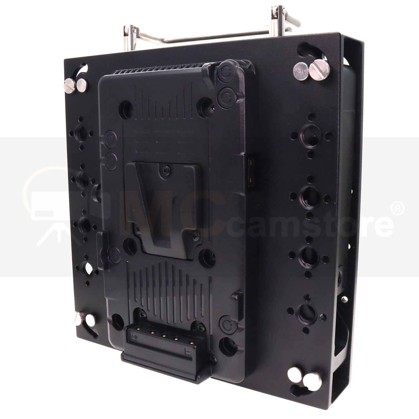 Portable Monitor Magic Arm with D tap Splitter Cable, Image Transmission Magic Leg, Monitor Splitter, V-Mount Battery Separation Multi-Function Monitors Bracket