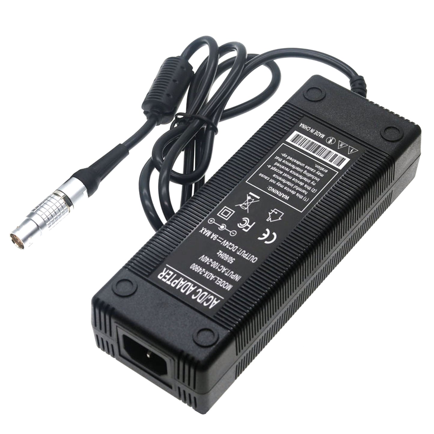 24V AC Power Supply Adapter for ARRI Alexa 35, Alexa Mini, Mini LF, Amira Camera 8 Pin Female Connector 24V 9A