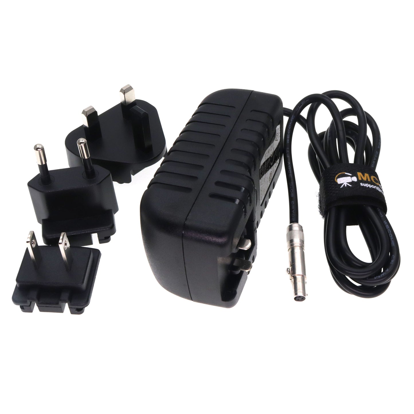 Wall AC to DC 12V 3A Power Adapter for Convergent Design Odyssey 7 7Q 7Q+ & Apollo Monitor Recorder