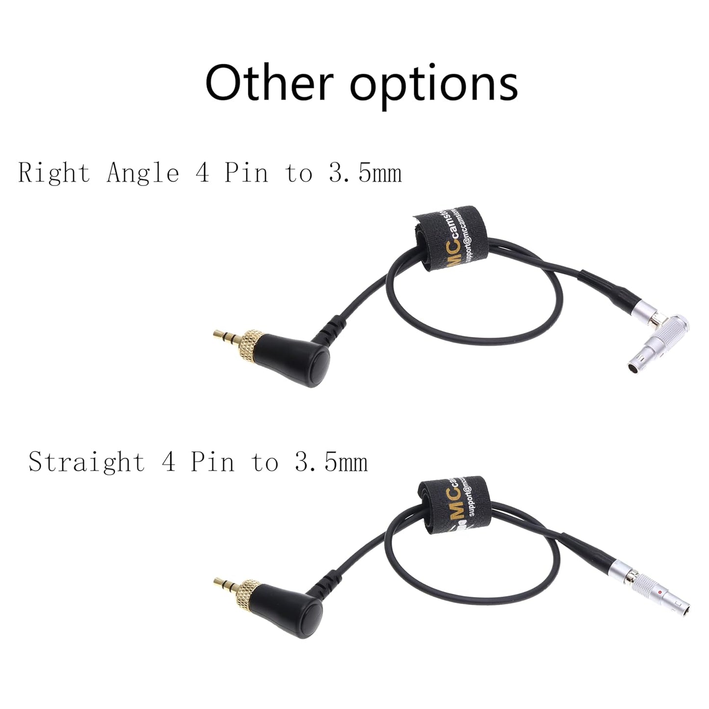 Audio Cable 3.5mm Locking TRS to 00B 5 Pin Male Audio Cord for ARRI Alexa Mini/Z CAM E2 Camera