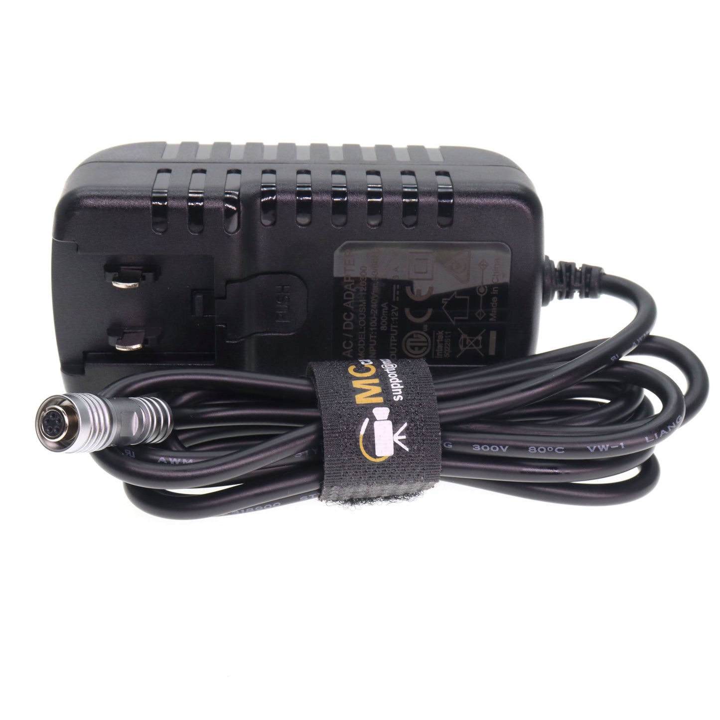 AC Power Supply Adapter for IKAN PortKeys LH5PII LH5PII LH5H LH5P Monitor, 5 Pin DC Power Cable 12V 3A
