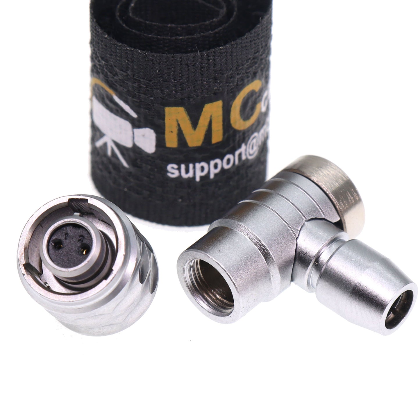 2Pin BMPCC 4K Connector Black Magic SF6 2Pin Female Plug Connectors for Blackmagic Pocket Cinema 4k 6K Camera Power Cable