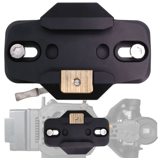 Ronin 4D Quick Release Swivel Adapter Plate for Canon DJI Telescopic Camera with Swing Arm 3/8" Screw