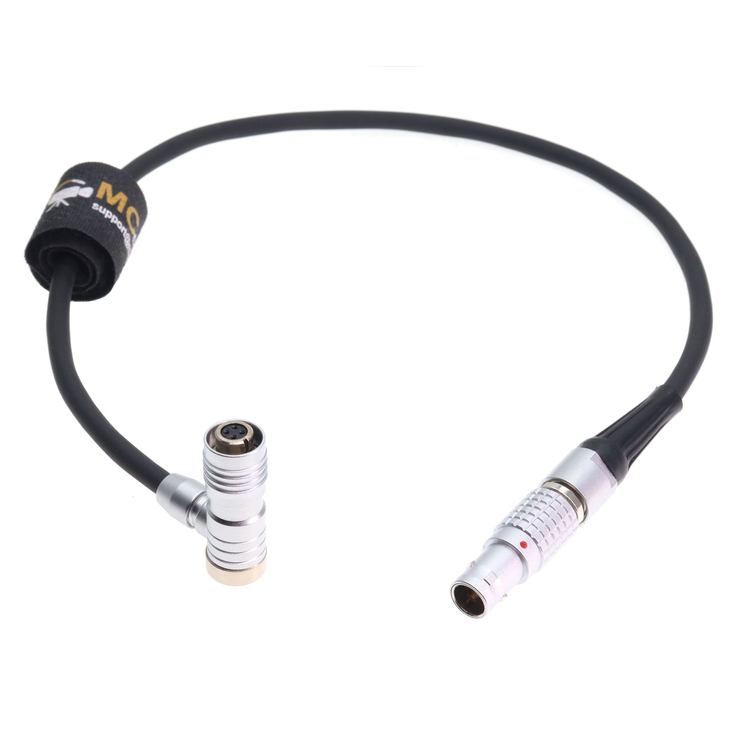 Power Cable for ARRI Alexa and Z CAM E2 F6 Camera 2pin to PortKeys BM5 BM7 HH7 HS7T Monitor 4 Pin Right Angle Female