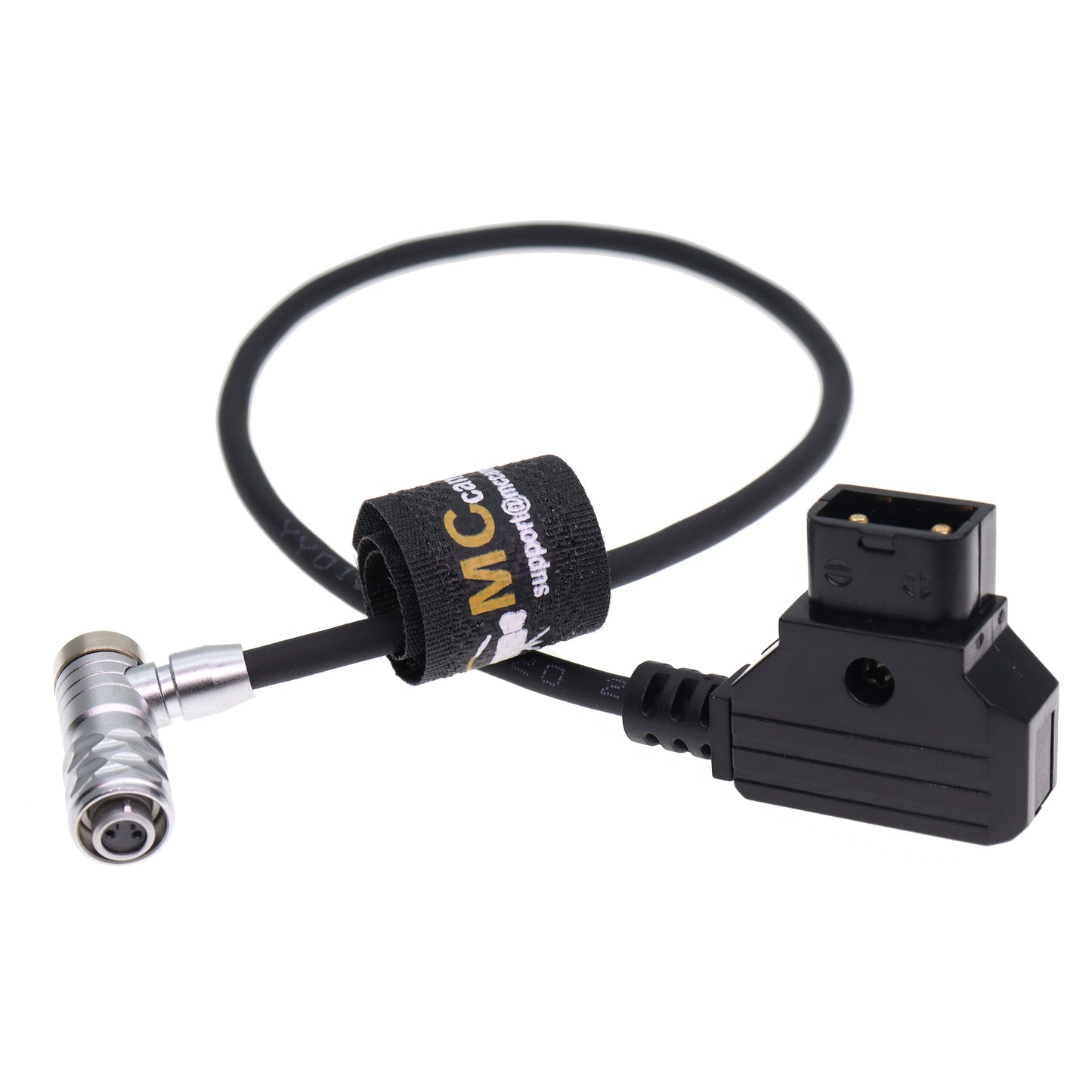 BMPCC 4K Weipu 2Pin-Black Magic 6K-Cable Right Angle 2 Pin Female to D Tap Power Cord for Blackmagic Pocket Cinema Camera 4K 6K from Gold Mount V Mount Battery