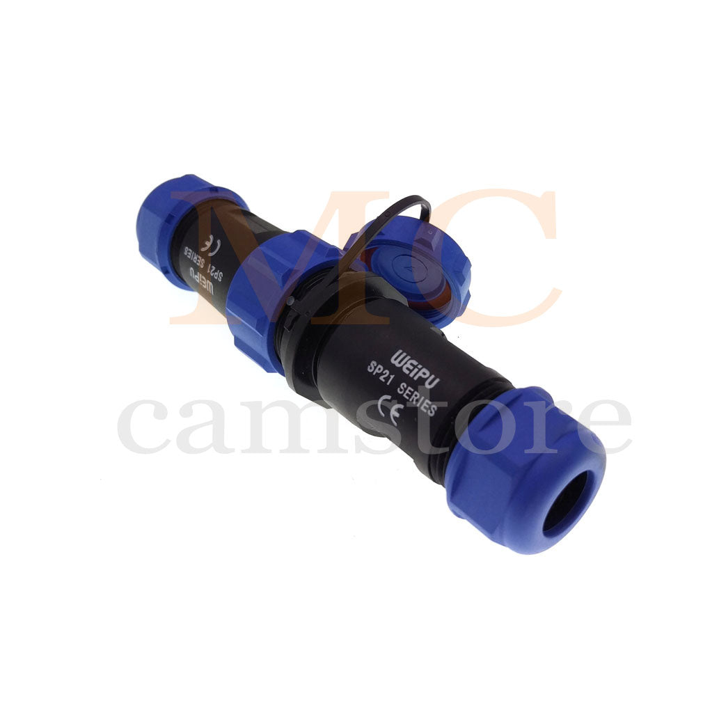 WEIPU SP21 IP68 Waterproof Connector, 2 3 4 5 5B 5C 6 6B 7 9 12 15pin Industrial Aviation LED Lamp Power Cable Plug Socket