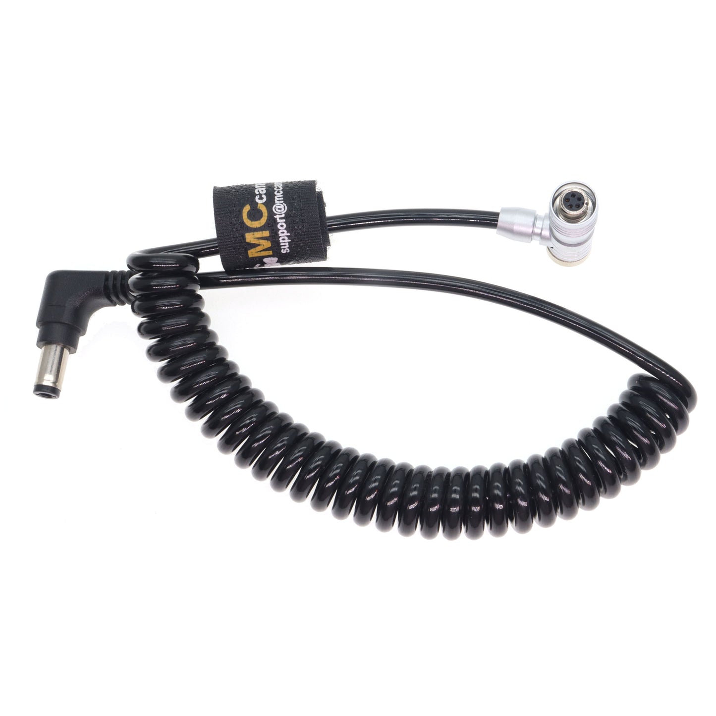 5 Pin Female to DC Power Coiled Cable for Portkeys LH5H/LH5P Monitor