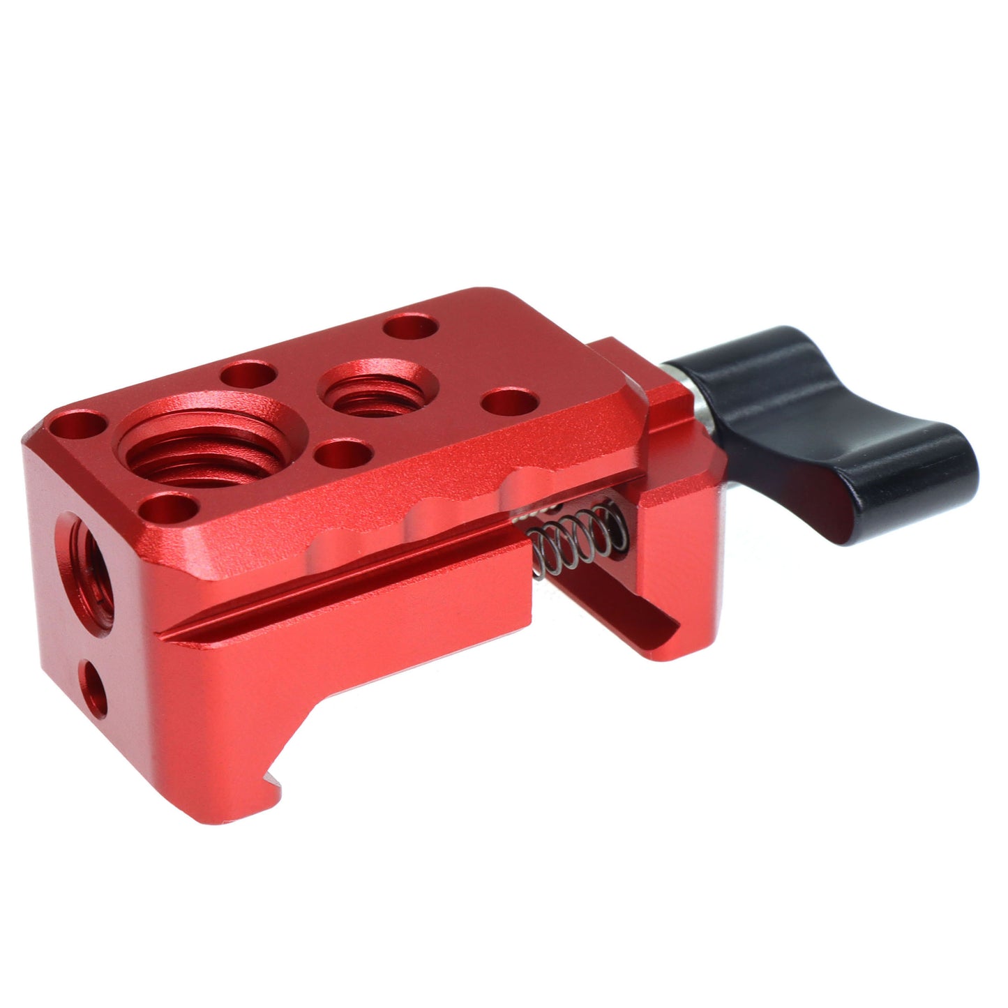 Quick Release NATO Clamp with 1/4"-20 3/8"-16 Thread for Cold Shoe Monitor Support Standard NATO-Clamp for Camera Cage Friction Arm Ballhead Monitor Mount