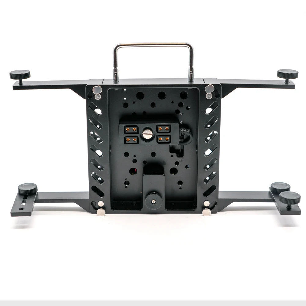 Portable Monitor Magic Arm with D tap Splitter Cable, Image Transmission Magic Leg, Monitor Splitter, V-Mount Battery Separation Multi-Function Monitors Bracket