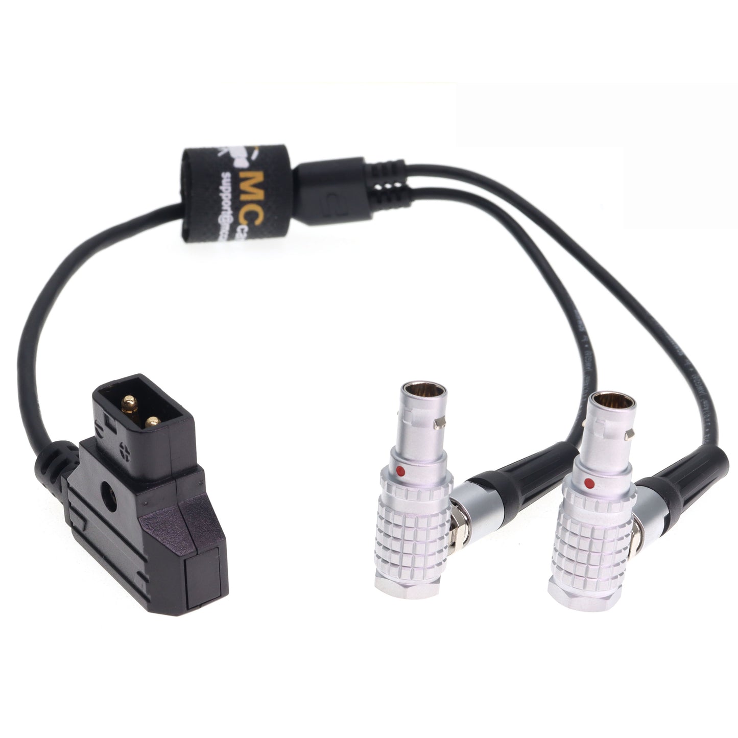 Nucleus-M Motor Power Y Cable for Nucleus M Motor D tap to Two Right Angle 7 Pin Male Cable