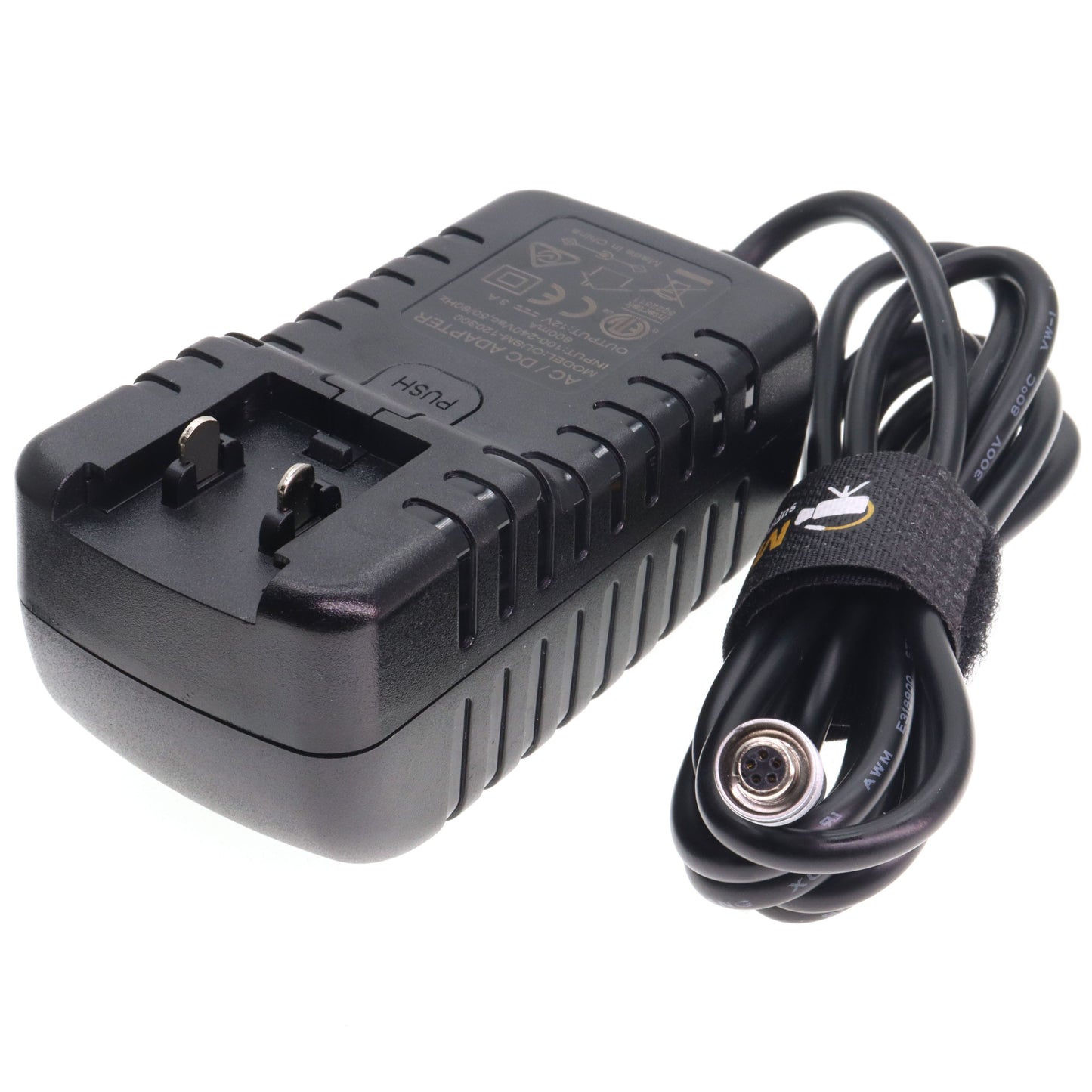 AC Power Supply Adapter for IKAN PortKeys LH5PII LH5PII LH5H LH5P Monitor, 5 Pin DC Power Cable 12V 3A