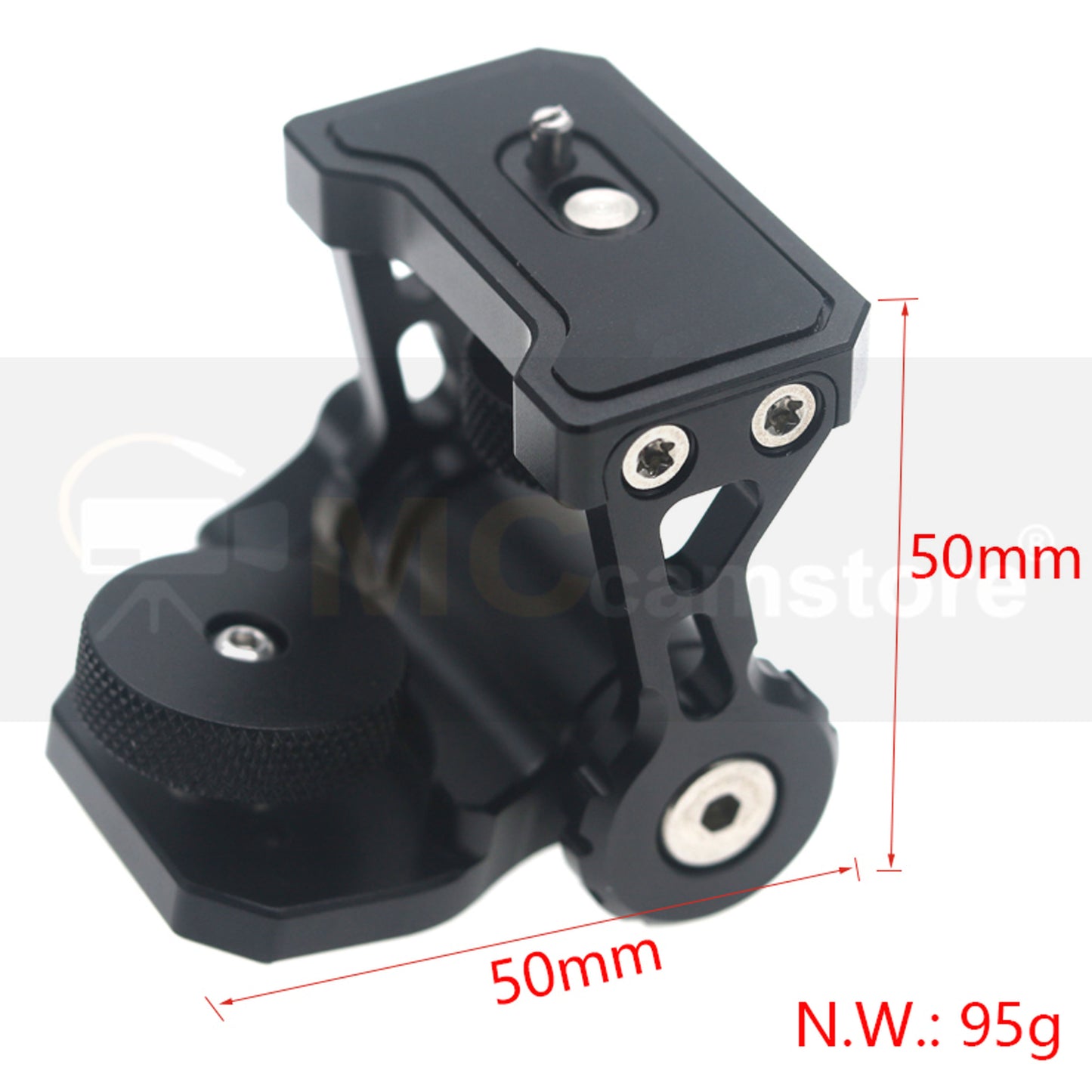 Articulated Mount Monitor Bracket for Atomos SmallHD Camera Video Monitor, with 1/4" 3/8" Screws, Adjustable Locking Knob Buckle