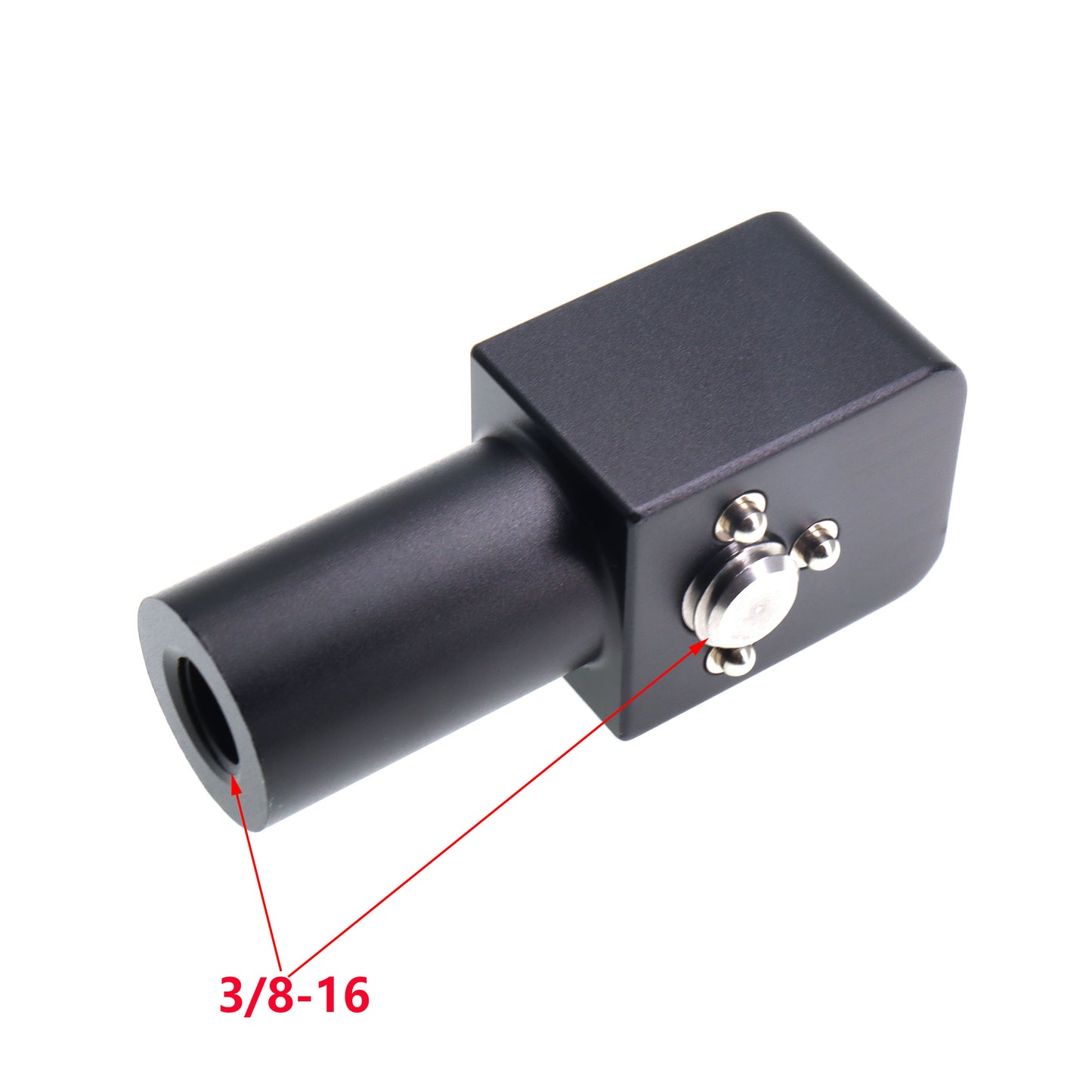 Ultrashort 5cm φ19mm Support Rod Tube 3/8 Screw Mounting Bracket for ARRI RED Sony Camera Wireless Follow Focus Lens Motor