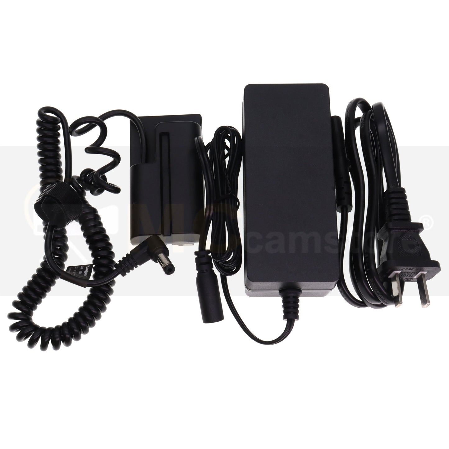 NP-F550 Dummy Battery AC Power Adapter Kit for Sony F550/770/570 NP-F970 CCD-SC55 TR516 TR716 TR818 TR910 TR917 Power Your Led Light and Feelword/Atomos Ninja V Monitor
