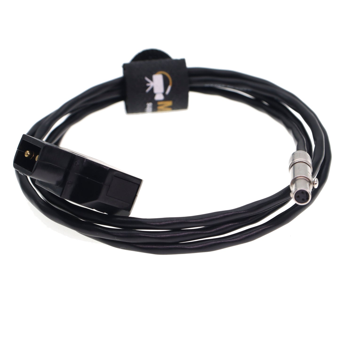 Neutrik NSC3F 3-Pin Female to D-Tap Power Cable for Convergent Design Odyssey 7/7Q/7Q+/Apollo OLED Monitor Recorder