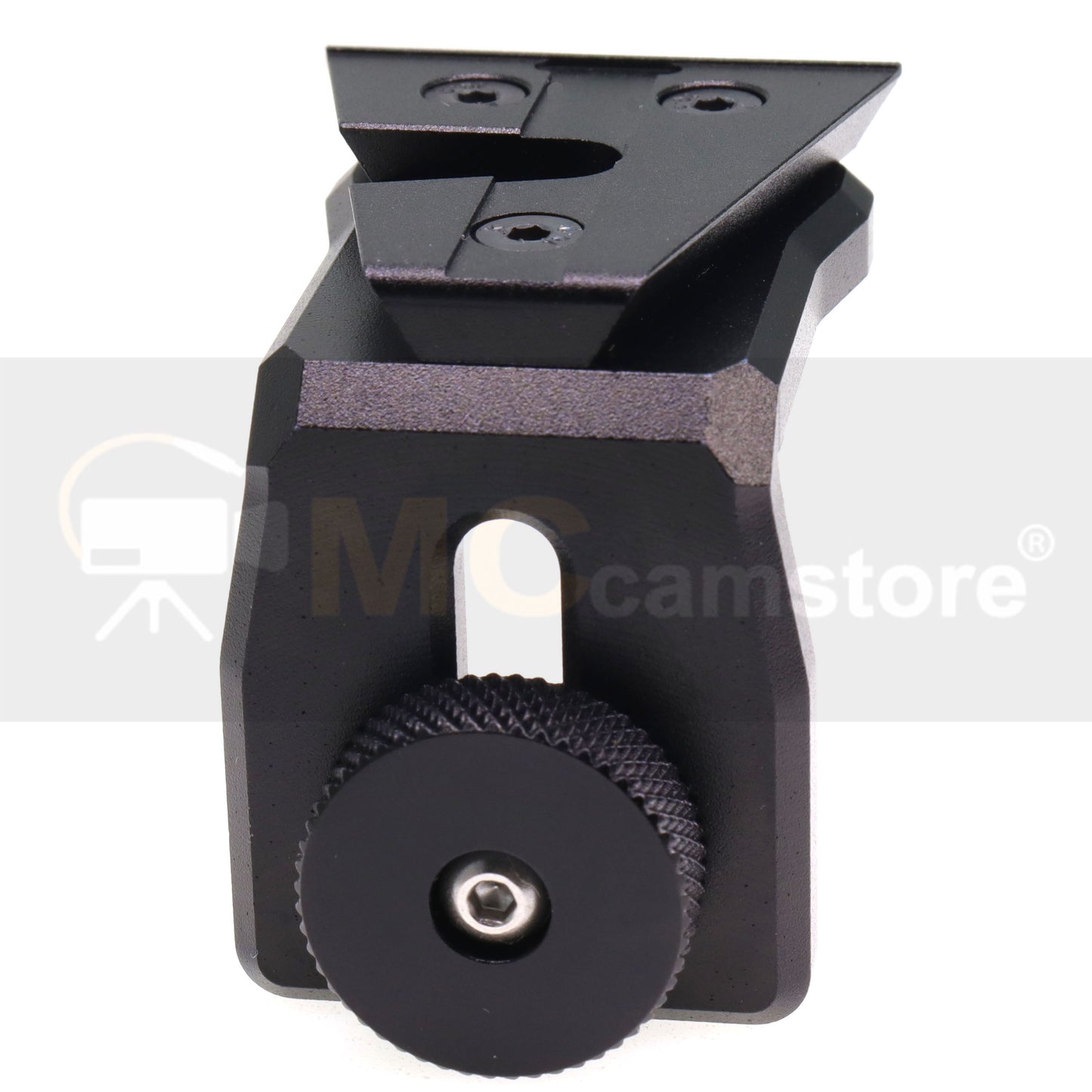 Right Angle Bracket for V-Mount Battery, Mini L-Shape Buckle Kit with 3/8''-16 & 1/4"-20 Screw for Video Accessory Expansion for Cheese Plate, Side Panel Plate, Field Monitor