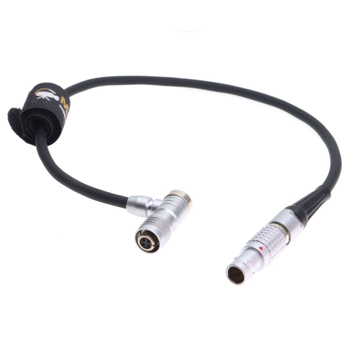 Power Cable for ARRI Alexa and Z CAM E2 F6 Camera 2pin to PortKeys BM5 BM7 HH7 HS7T Monitor 4 Pin Right Angle Female