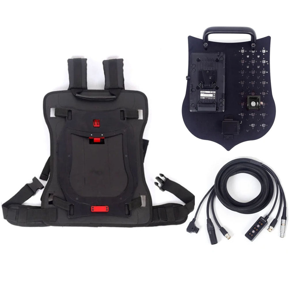 V-mount Battery Power Back XLR 3pin Power Output Handle Fixing Plate for ARRI S35 mini miniLF Camera is used separate