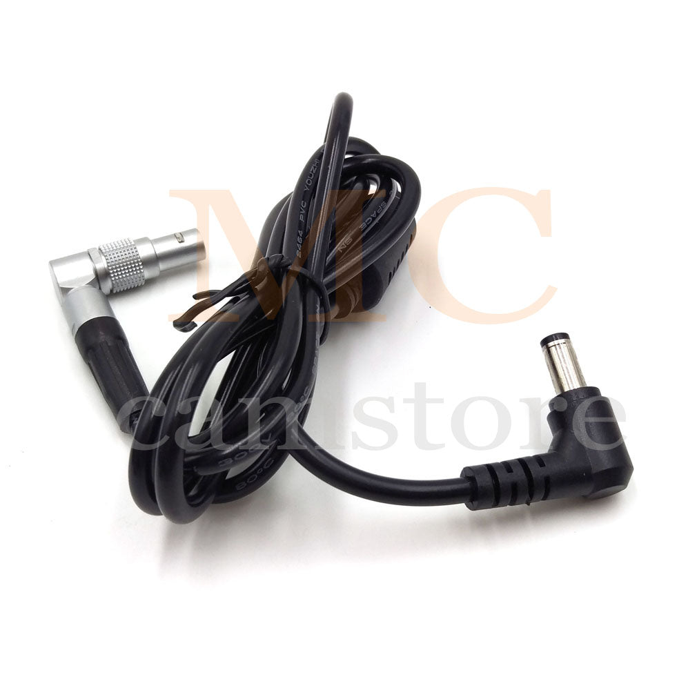 Rotatable 0B 2pin to DC5.52.5 for Camera Monitor power cable