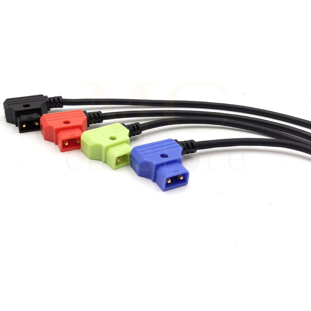 Camera power plug D-tap plug DIY Cable D-TAP male Connector with flying lead 1 meter cable