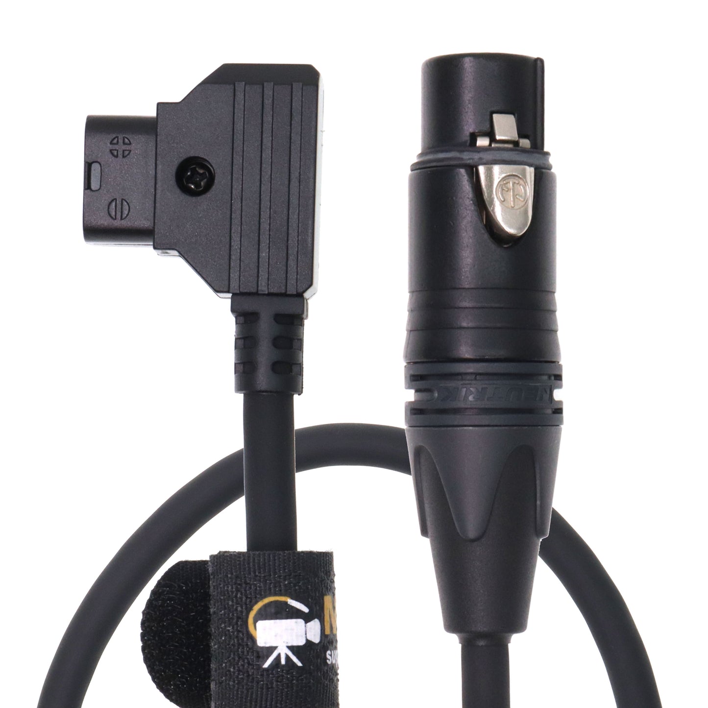 XLR 4 Pin Female to D Tap Power Cable for Sony Venice F55 SXS Camera for Practilite 602 DSLR Camcorder
