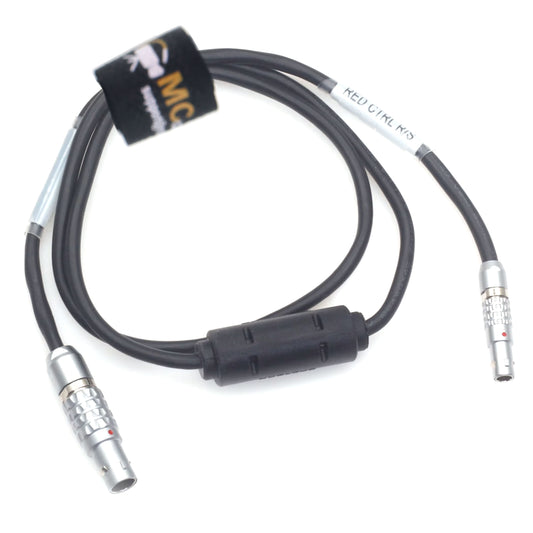 Nucleus-M Motor Run Stop Cable for Tilta RED Epic Scarlet DSMC1 Camera Sync 7-pin to 4-pin, RED DSMC1 SYNC R/S
