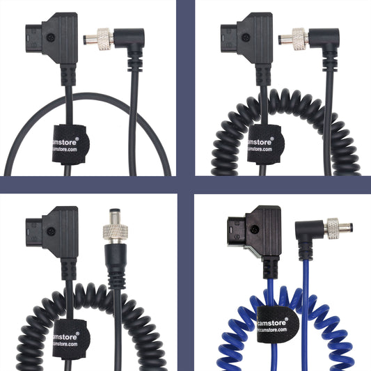Dtap To Locking DC 2.5 Cable, Atomos Ninja Dtap Power Cable for Video Devices PIX-E7 PIX-E5 Monitor, for Hollyland Mars 400s Amaran 60 60X