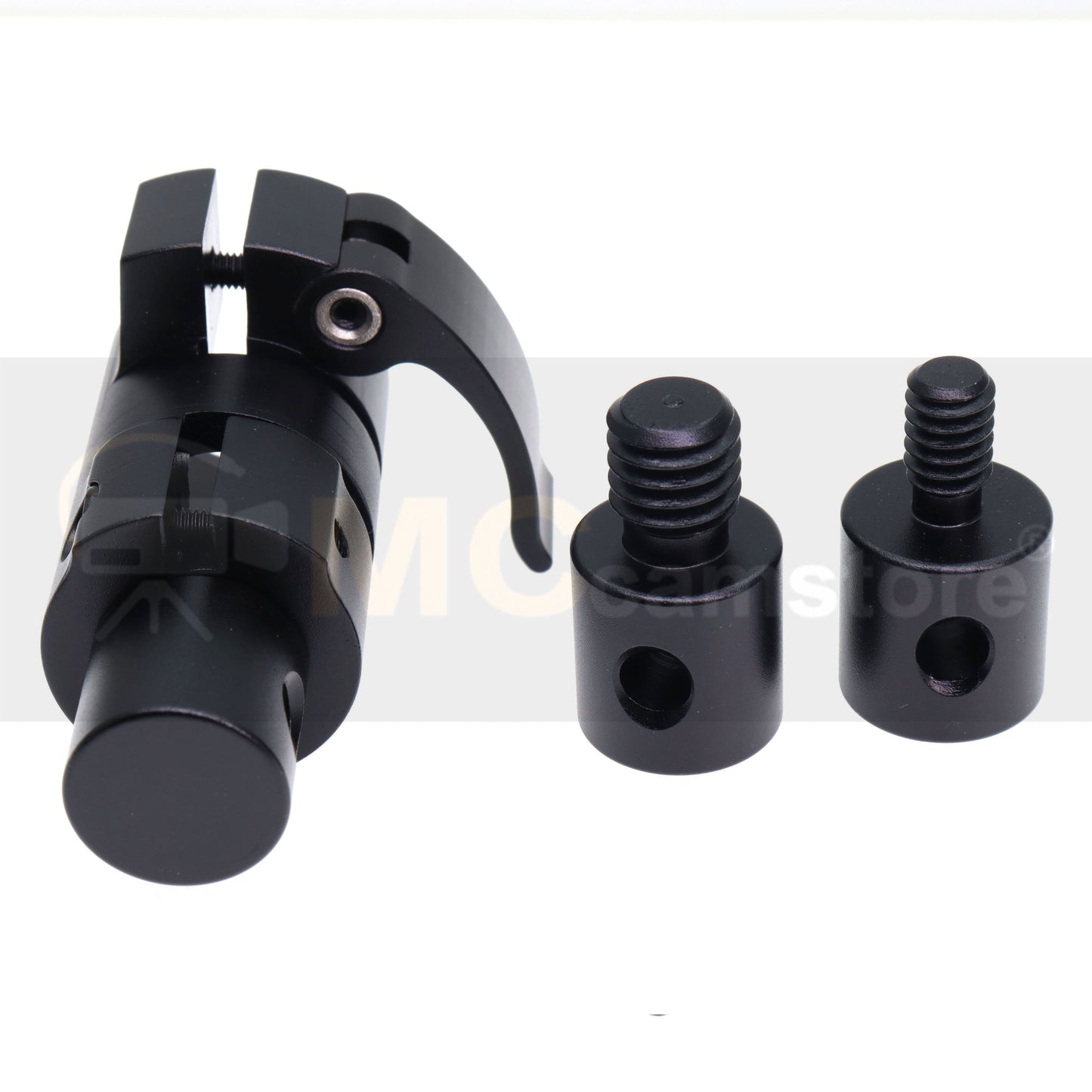 Boom Pole Quick Release System for PSC Microphone Sound Music Blimp Windshield with 3/8" 1/4" Screw Microphone Arm Handheld Boom Pole Mic Adapter