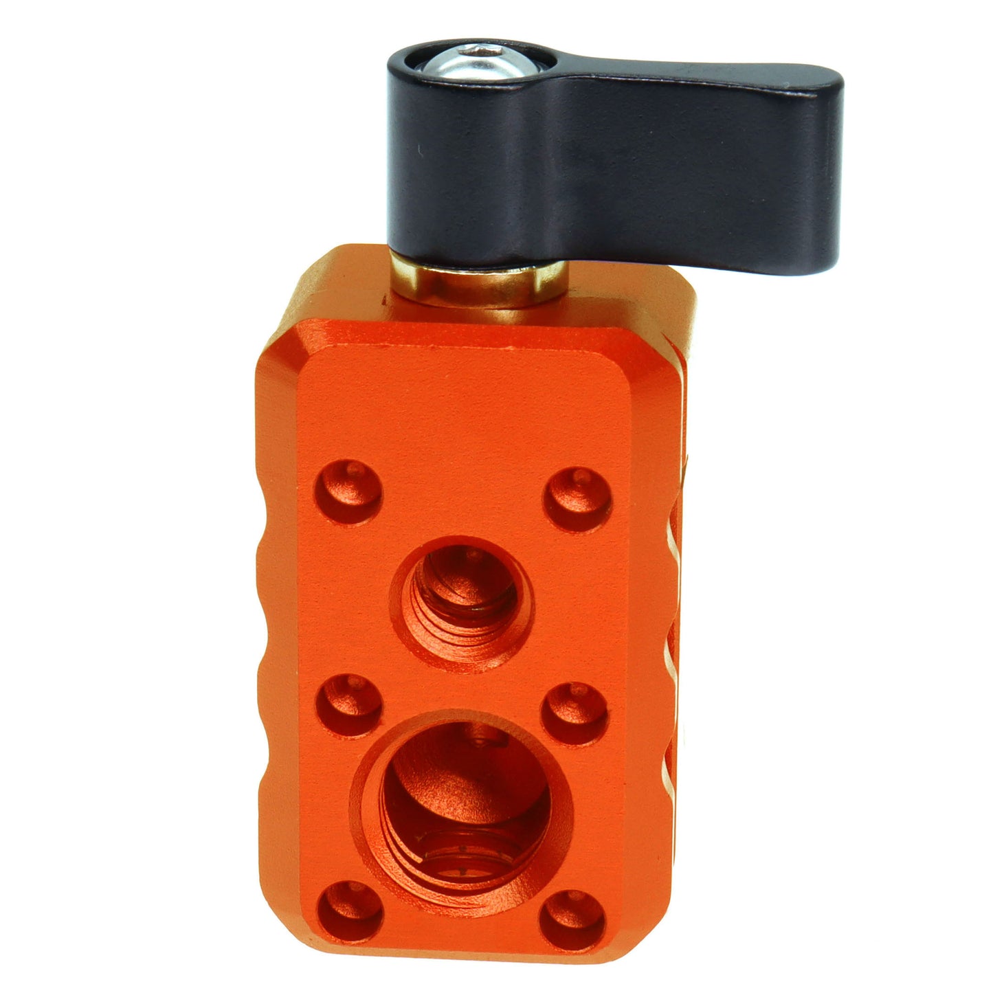 Quick Release NATO Clamp with 1/4"-20 3/8"-16 Thread for Cold Shoe Monitor Support Standard NATO-Clamp for Camera Cage Friction Arm Ballhead Monitor Mount