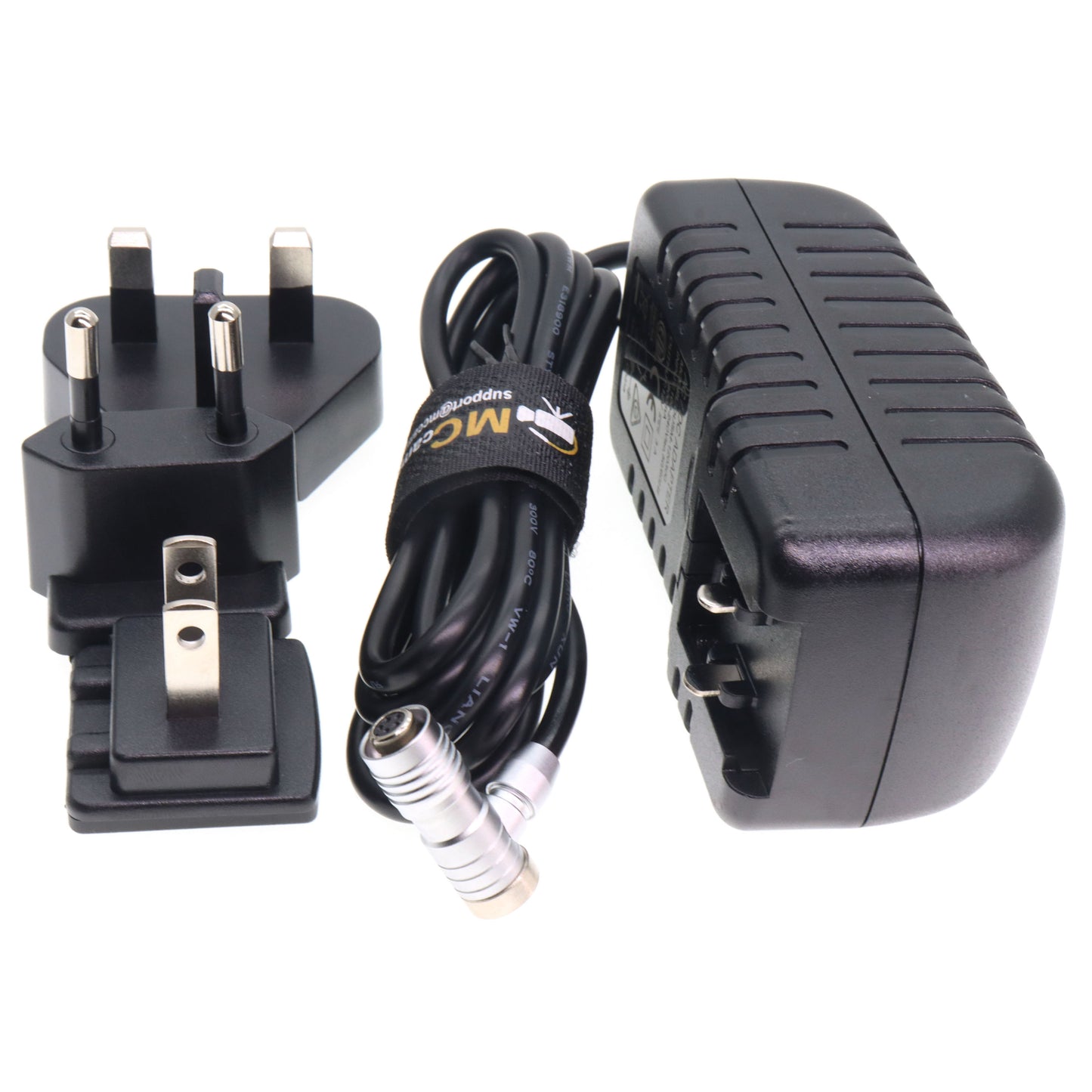 AC Power Supply Adapter for IKAN PortKeys LH5PII LH5PII LH5H LH5P Monitor, 5 Pin DC Power Cable 12V 3A