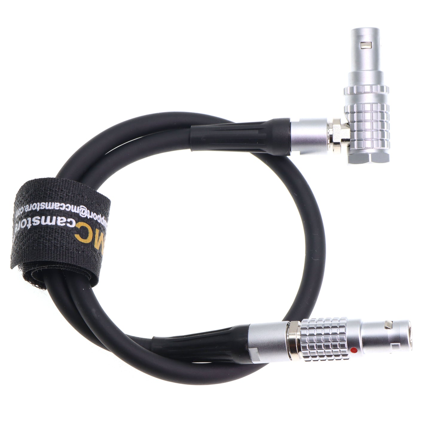 Nucleus-M Motor Cable, Straight 7 Pin Male to Angle 7 Pin Motor to Motor Connection Cable