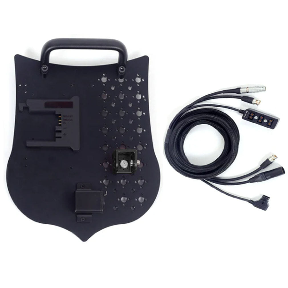B-mount Battery Power Back XLR 3pin Power Output Handle Fixing Plate for ARRI S35 mini miniLF Camera is used separate