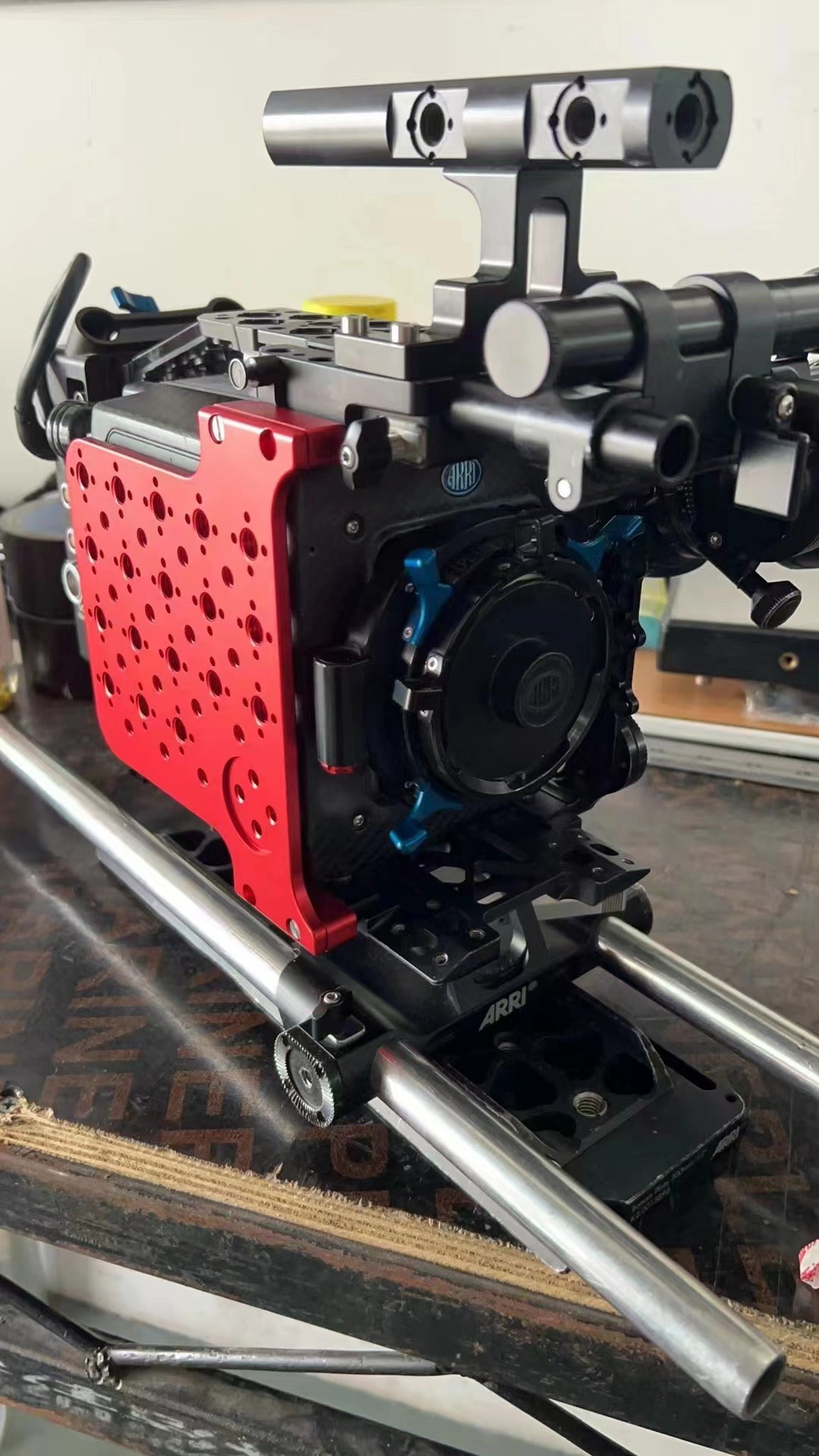 Side Panel Plate for ARRI Alexa mini miniLF ARRI Rig Expansion Side Panel Kit Cheese Plate Frame, Red Side Extension Mounting Frame kit