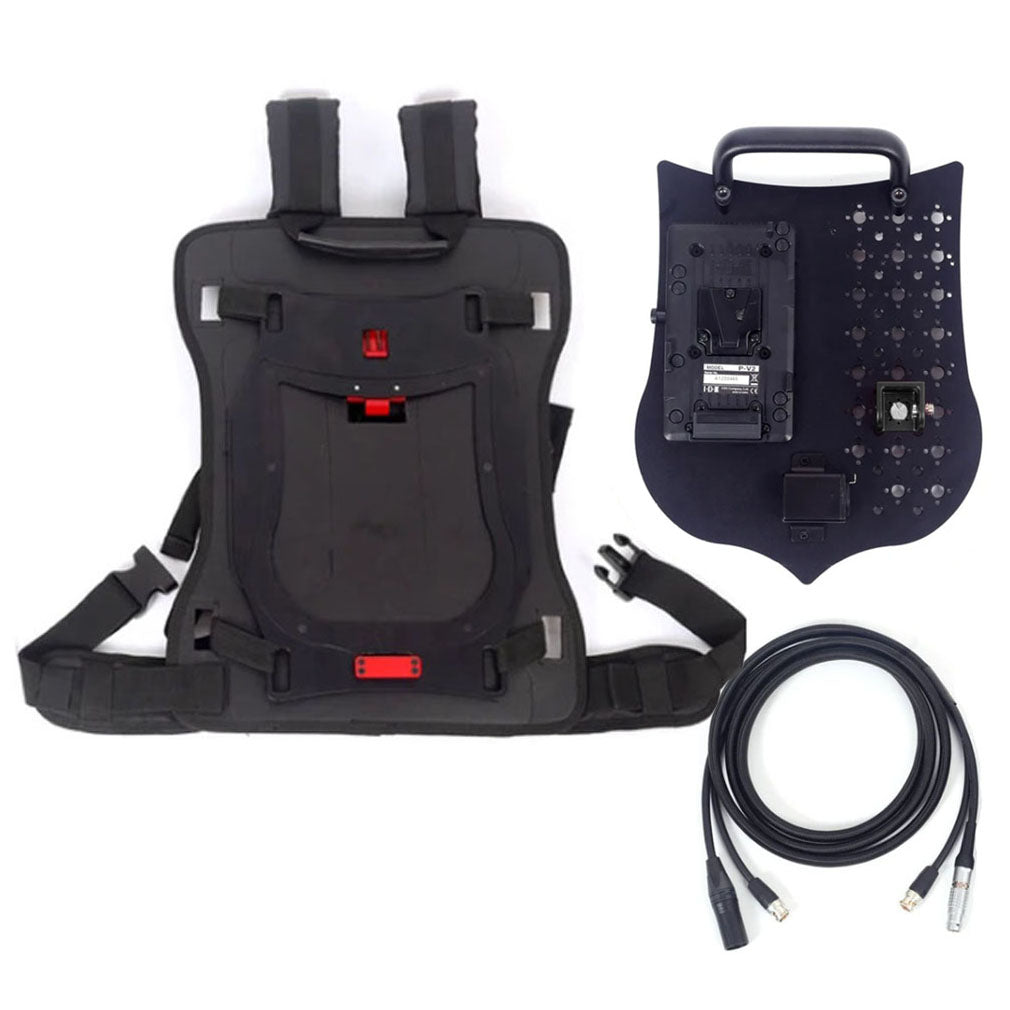 V-mount Battery Power Back XLR 3pin Power Output Handle Fixing Plate for ARRI S35 mini miniLF Camera is used separate