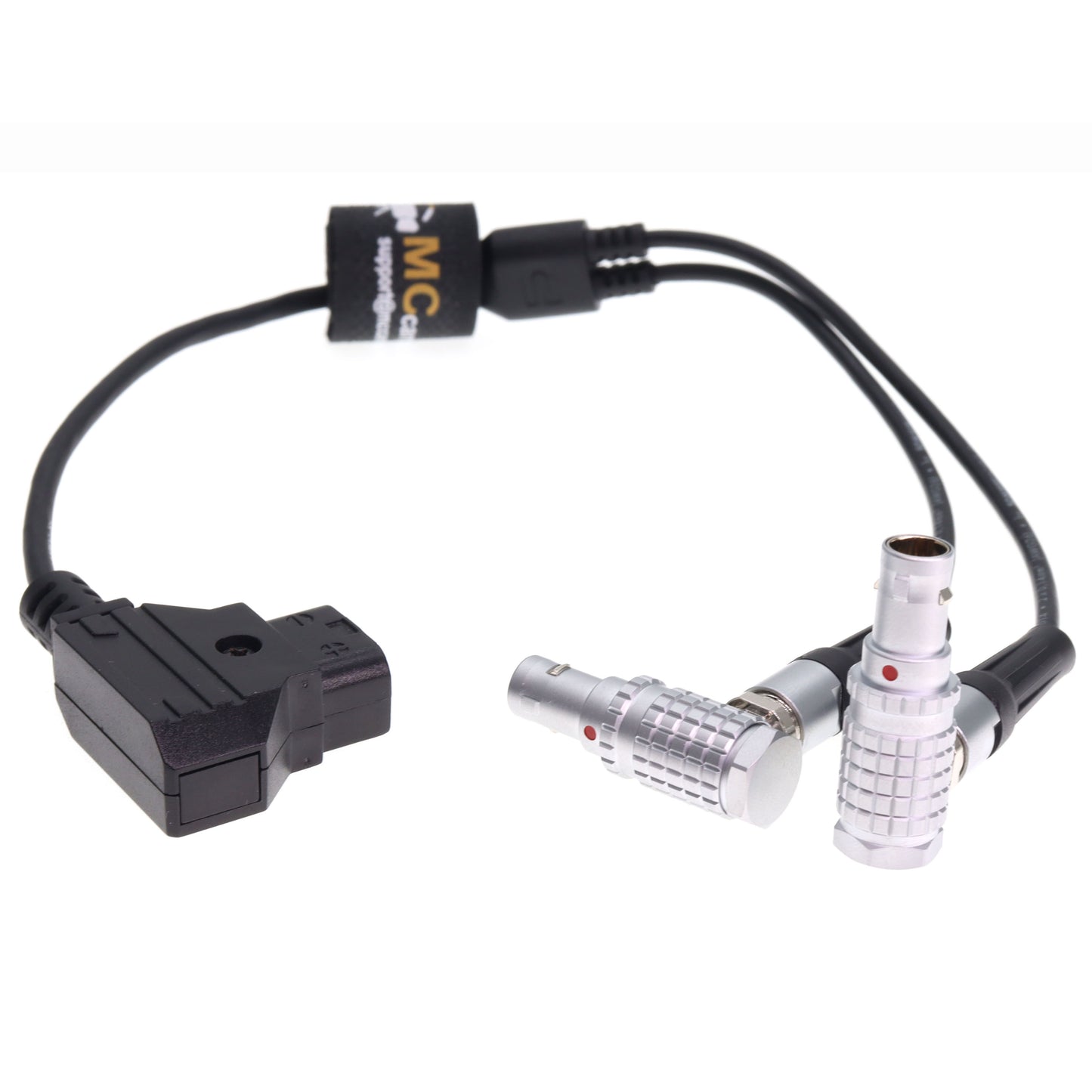 Nucleus-M Motor Power Y Cable for Nucleus M Motor D tap to Two Right Angle 7 Pin Male Cable