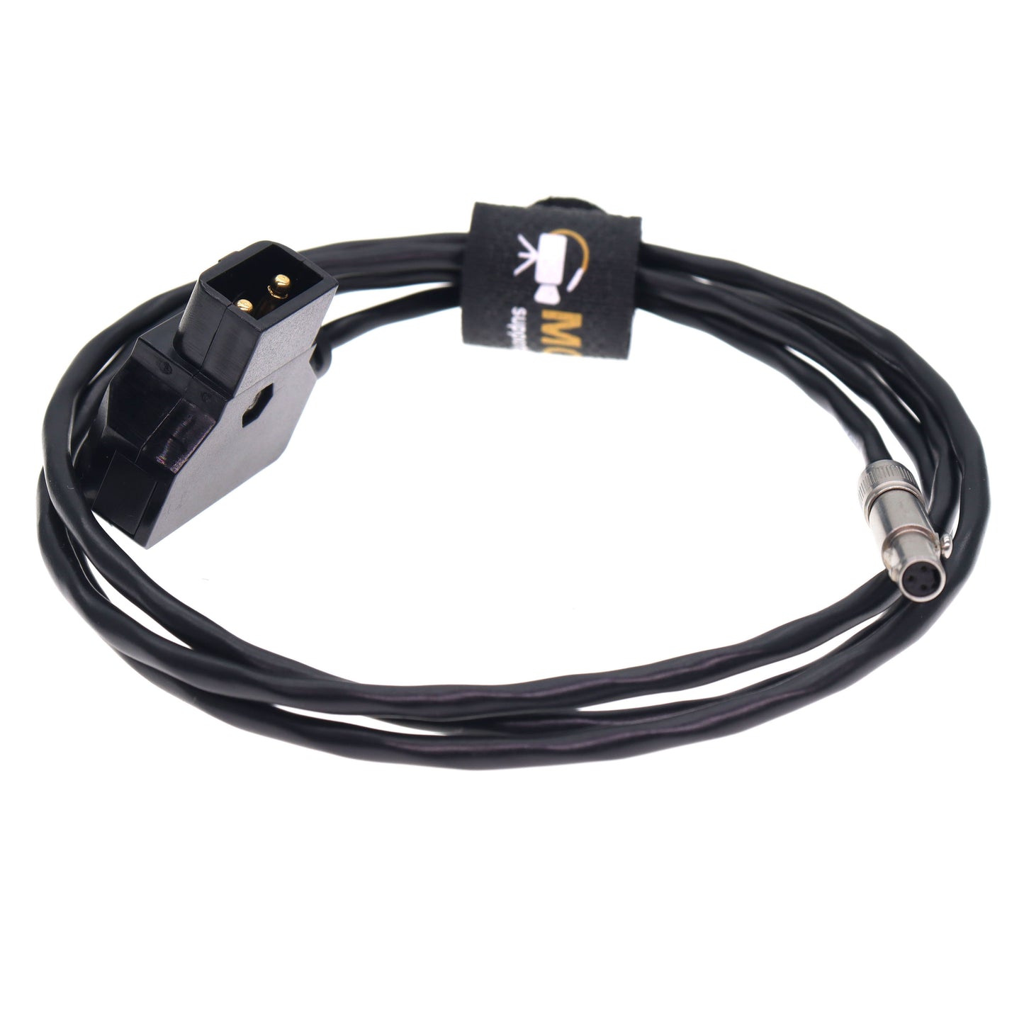 Neutrik NSC3F 3-Pin Female to D-Tap Power Cable for Convergent Design Odyssey 7/7Q/7Q+/Apollo OLED Monitor Recorder