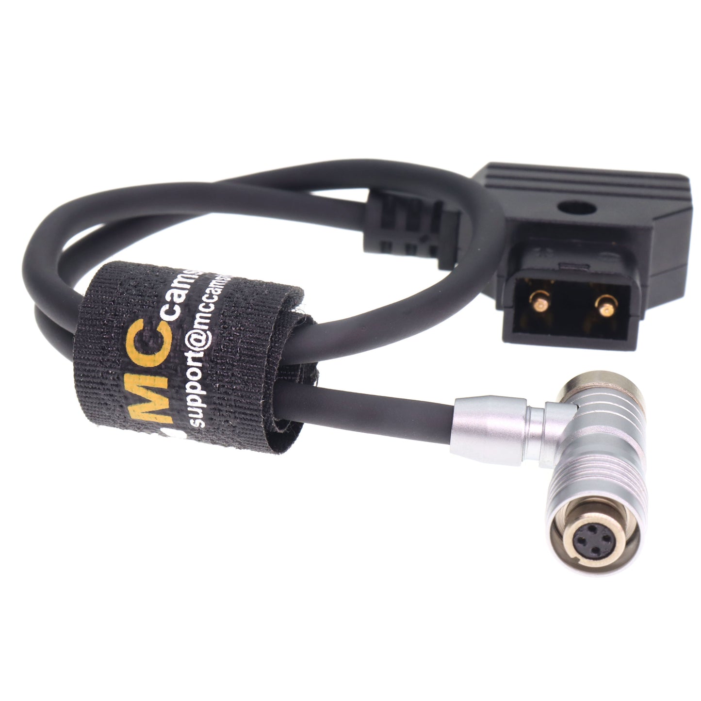 Right Angle 4pin Female to D tap Power Cable for Portkeys BM5 BM7 HH7 HS7 Monitor