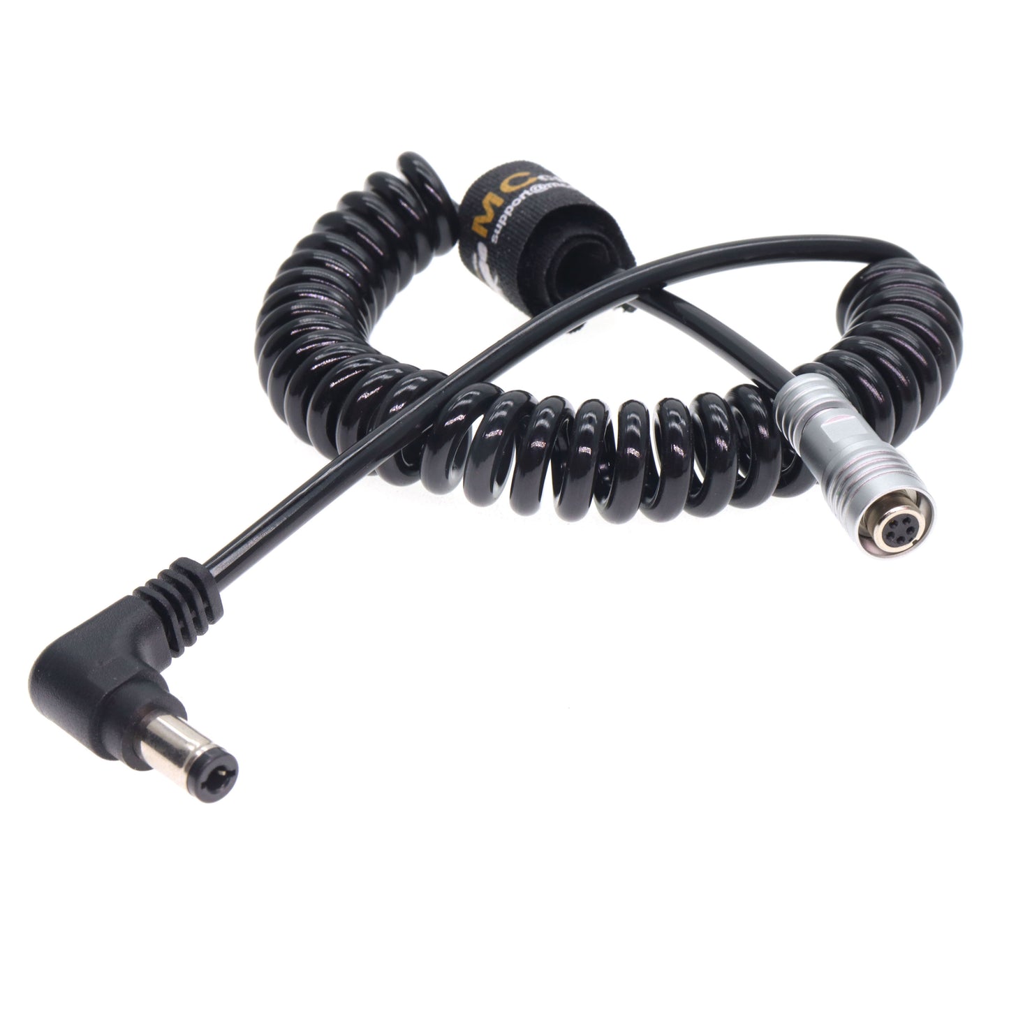 5 Pin Female to DC Power Coiled Cable for Portkeys LH5H/LH5P Monitor