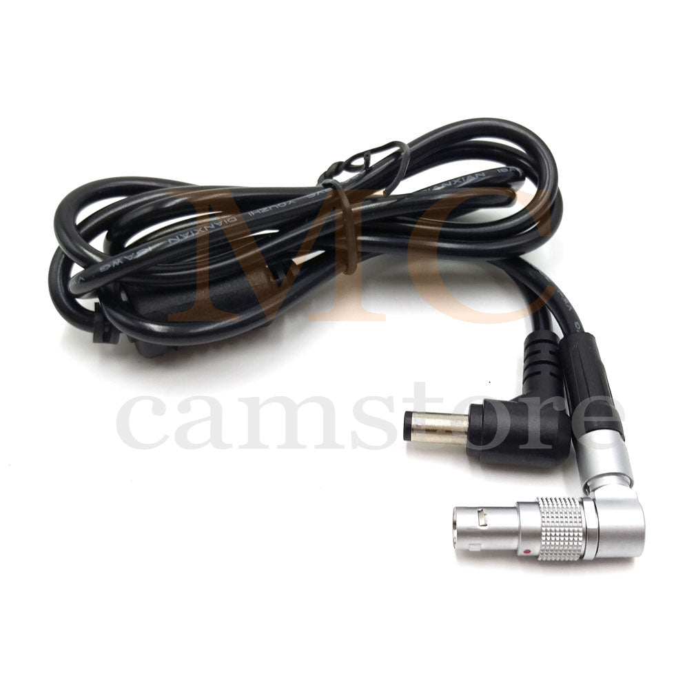Rotatable 0B 2pin to DC5.52.5 for Camera Monitor power cable