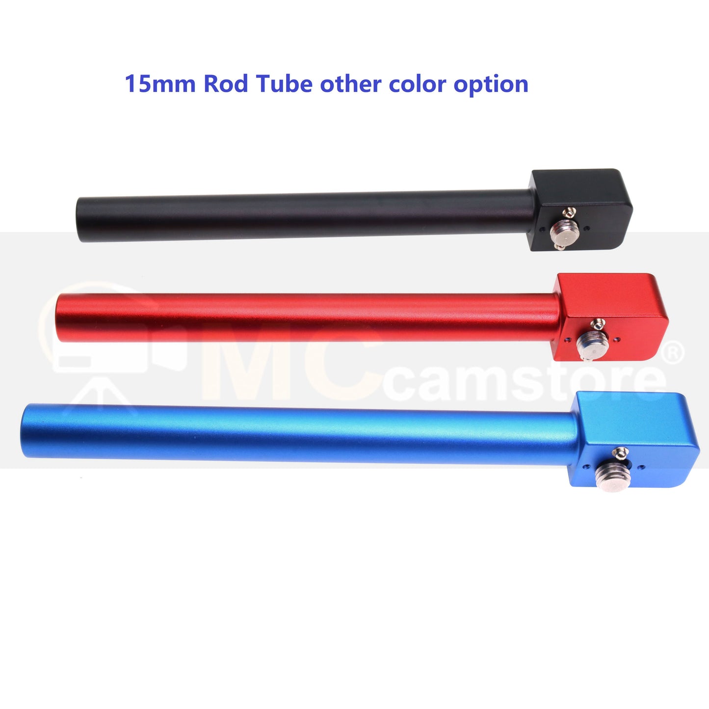 15mm Rod Clamp Mounting Bracket Tube with 3/8"-16 Screw and Anti Twist for ARRI RED Sony Camera