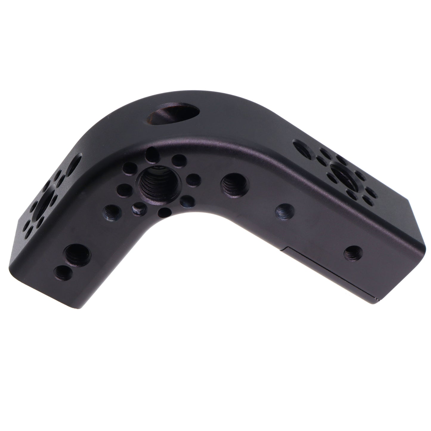 Portable Top Handle Extension with 3/8 1/4 Locating Pins for Sony ARRI RED Camera, Multiple Mounting Holes, Professional Video Accessories Al DIY Fixture Camera Handle Grip