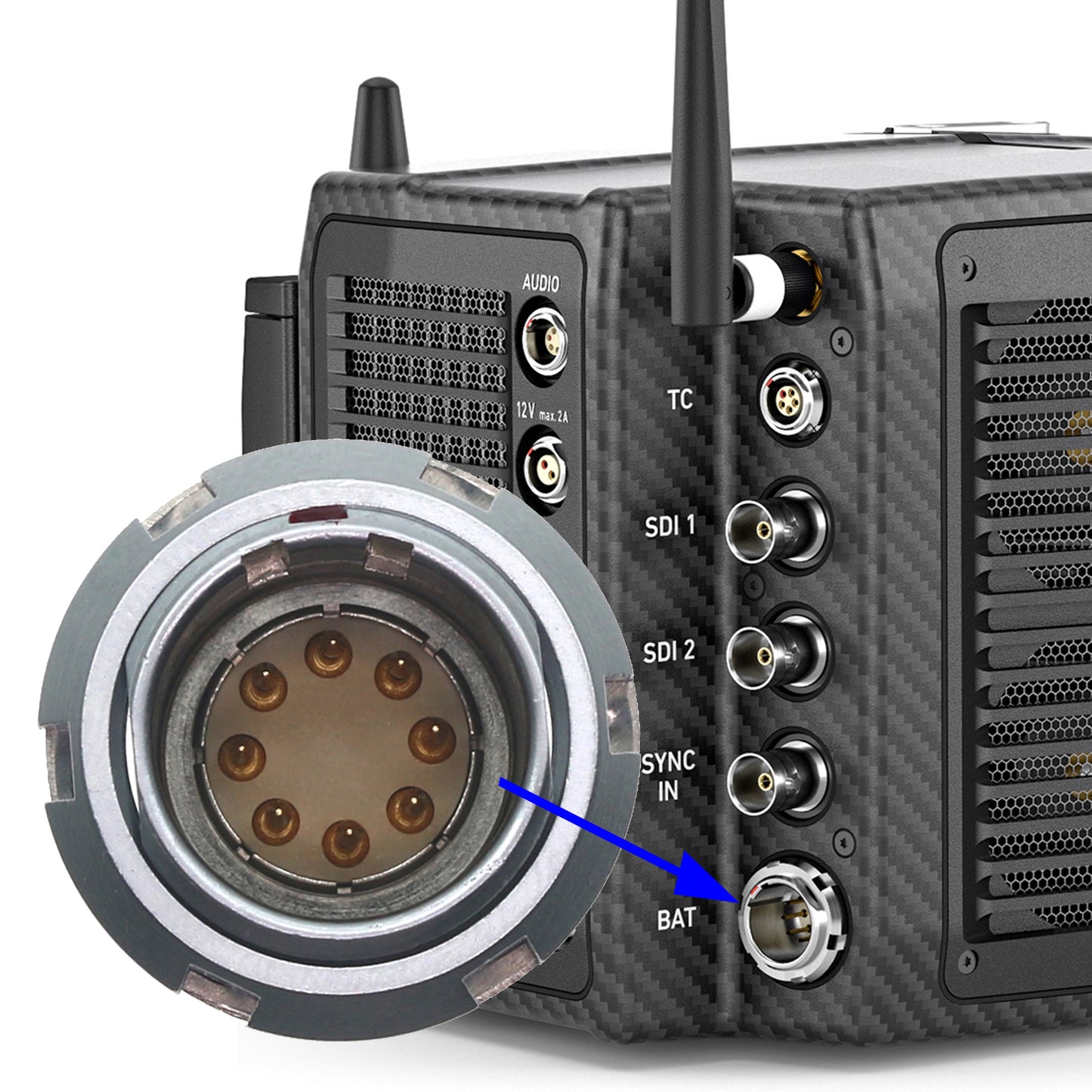 24V AC Power Supply Adapter for ARRI Alexa 35, Alexa Mini, Mini LF, Amira Camera 8 Pin Female Connector 24V 9A