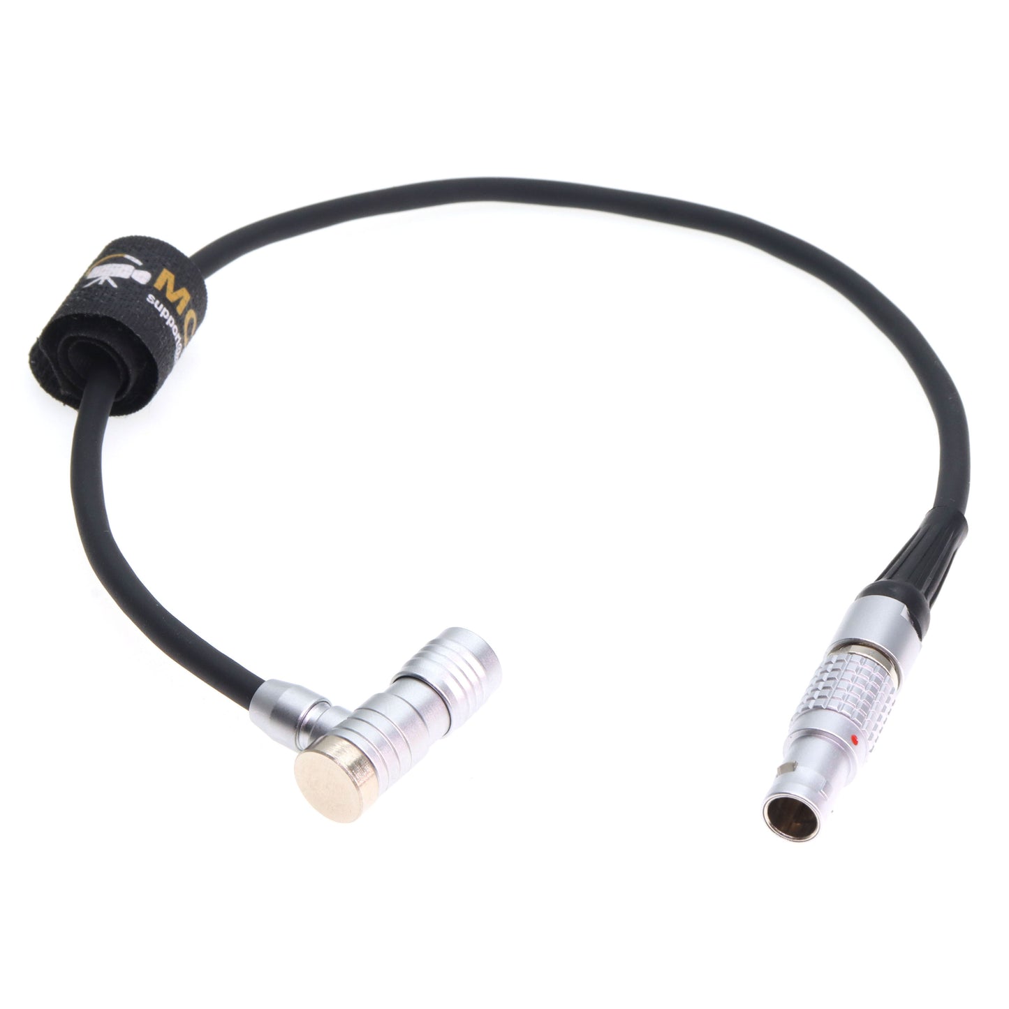 Rotatable 0B 2 Pin to Angle 5 Pin Female Power Cable for Teradek ARRI RED SmallHD Paralinx Preston Transvideo Offhollywood Switronix Camera to Portkeys LH5P LH5H Monitor