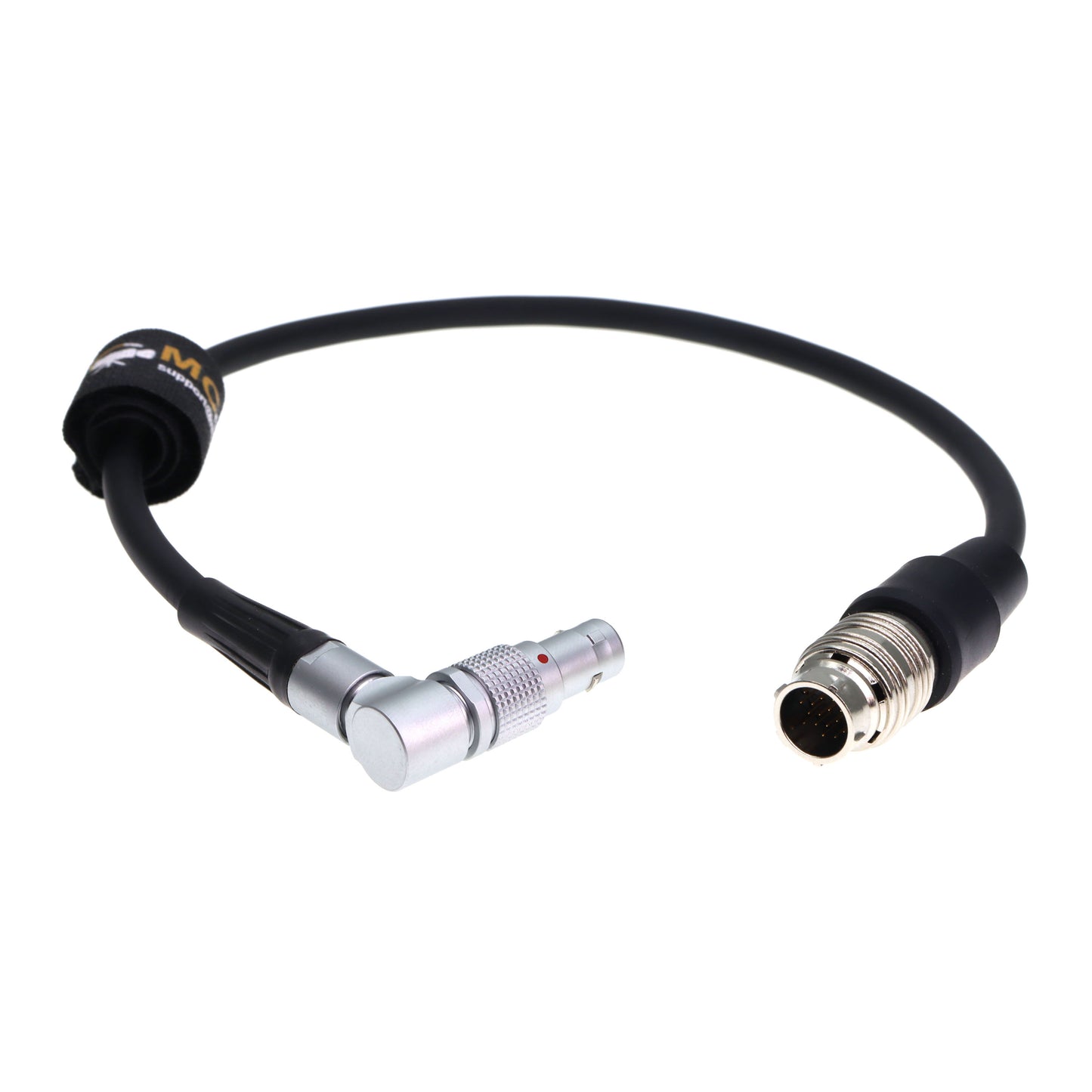 0B 2 Pin to Right Angle Hirose 20 Pin Male Power Cable for Fujinon Cabrio Lens Zoom Control Cable