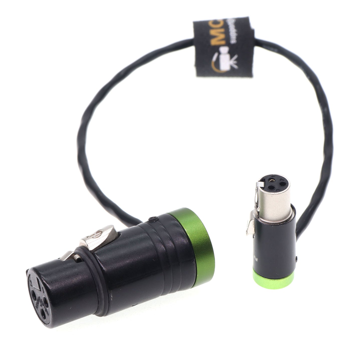 Low-Profile Ta3f 3pin Female To XLR 3pin Female SCORPIO Link Lectrosonics Use SOMMER SOD-14 Audio Cable