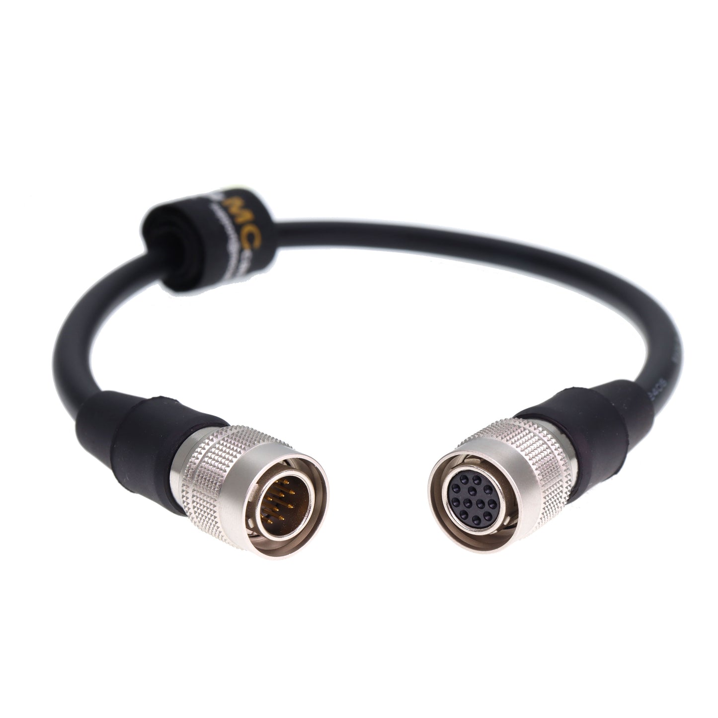 Hirose 12pin Male to 12Pin Female IO Trigger Line for Panasonic Sony CCXC-12P CCD XC DXC Series Intercon VCP Hitachi CCD AVT Industrial Camera 1m