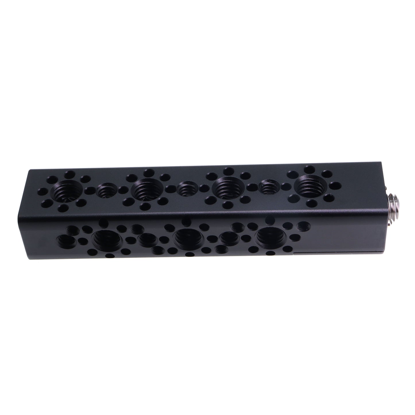 Portable Top Handle Extension with 3/8 1/4 Locating Pins for Sony ARRI RED Camera, Multiple Mounting Holes, Professional Video Accessories Al DIY Fixture Camera Handle Grip